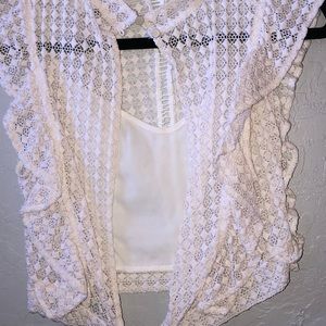 Victorian white top M